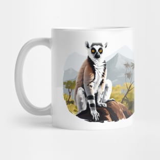 Adorable Lemur Mug